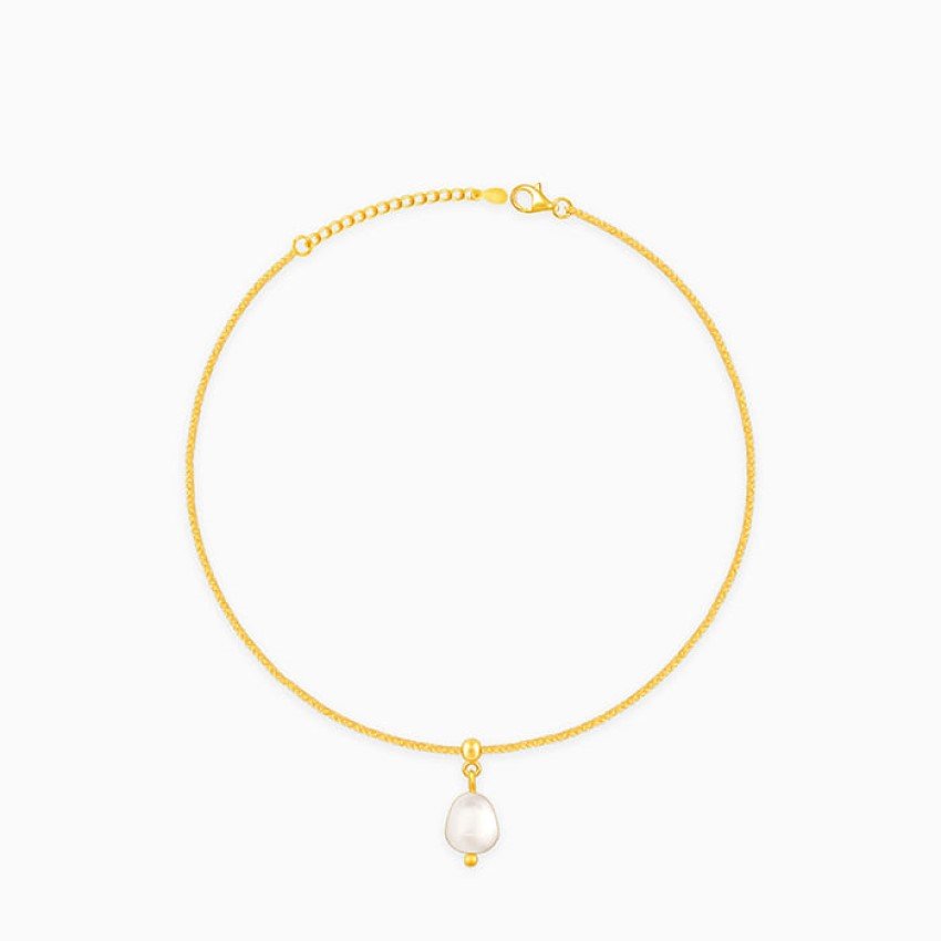Gentle Pearl Anklet